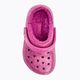 Crocs Classic Lined Glitter Clog φούξια fun/multi παιδικά σανδάλια 7