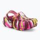 Crocs Classic Lined Marbled Clog electric pink/multi παιδικές σαγιονάρες 2