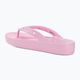 Γυναικείες σαγιονάρες Crocs Classic Platform flamingo 3