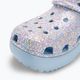 Γυναικεία Crocs Classic Platform Glitter μπλε calcite/multi σαγιονάρες 8