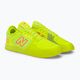 New Balance ανδρικά ποδοσφαιρικά παπούτσια Audazo V5+ Pro IN κίτρινο MSA1IY55 4
