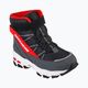 SKECHERS D'Lites παιδικές μπότες πεζοπορίας μαύρο/κόκκινο 7