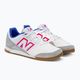 New Balance Audazo V6 Command IN παιδικά ποδοσφαιρικά παπούτσια λευκό 4