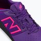 New Balance Audazo V6 Command IN παιδικά ποδοσφαιρικά παπούτσια μωβ 8