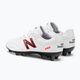 New Balance 442 V2 Academy FG παιδικά ποδοσφαιρικά παπούτσια λευκό JS43FWD2.M.035 3