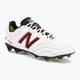 New Balance 442 V2 Pro FG ανδρικά ποδοσφαιρικά παπούτσια λευκό και μαύρο MS41FWD2.D.095