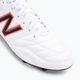 New Balance 442 V2 Academy FG ανδρικά ποδοσφαιρικά παπούτσια λευκό MS43FWD2.D.080 7