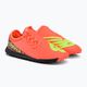 Παιδικά ποδοσφαιρικά παπούτσια New Balance Furon V7 Dispatch TF Jr πορτοκαλί SJF3TDF7.M.045 4