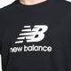 New Balance Essentials Stacked Logo Co ανδρικό μπλουζάκι προπόνησης μαύρο MT31541BK 4
