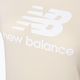 Γυναικείο μπλουζάκι New Balance Essentials Stacked Logo Co μπεζ T-shirt WT31546TCM 7
