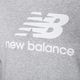 Γυναικείο φούτερ προπόνησης New Balance Essentials Stacked Logo French Terry Hoodie γκρι WT31533AG 7