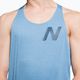 Ανδρικό αθλητικό μπλουζάκι New Balance Graphic Impact Run Singlet μπλε MT21276HBT 4