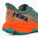 HOKA Speedgoat 5 ανδρικά παπούτσια για τρέξιμο πράσινο-πορτοκαλί 1123157-TMOR 9