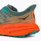 HOKA Speedgoat 5 ανδρικά παπούτσια για τρέξιμο πράσινο-πορτοκαλί 1123157-TMOR 10