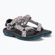 Teva Hurricane XLT2 διαμάντι chateau γκρι γυναικεία σανδάλια πεζοπορίας 4