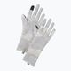 Smartwool Thermal Merino ανοιχτό γκρι γάντια πεζοπορίας σε ορεινή περιοχή 6