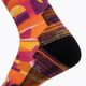 Smartwool γυναικείες κάλτσες πεζοπορίας Hike Light Cushion Bear Country Print Crew πορτοκαλί σκουριά 4