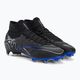 Nike Zoom Mercurial Superfly 9 Pro FG μπότες ποδοσφαίρου μαύρο/χρώμιο/hyper royal 4