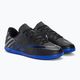 Nike JR Mercurial Vapor 15 Club IC μαύρο/χρώμιο/υπέροχο πραγματικό ποδοσφαιρικά παπούτσια 4