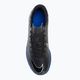 Nike JR Mercurial Vapor 15 Club IC μαύρο/χρώμιο/υπέροχο πραγματικό ποδοσφαιρικά παπούτσια 6