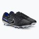Nike Tiempo Legend 10 Pro FG μπότες ποδοσφαίρου μαύρες/χρωμιωμένες/υπέροχες πραγματικές 4