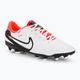 Nike Tiempo Legend 10 Academy MG μπότες ποδοσφαίρου άσπρο/μαύρο/λαμπερό βυσσινί