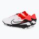 Nike Tiempo Legend 10 Academy MG μπότες ποδοσφαίρου άσπρο/μαύρο/λαμπερό βυσσινί 3