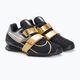 Nike Romaleos 4 μαύρο / μεταλλικό χρυσό λευκό παπούτσι άρσης βαρών 4