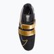 Nike Romaleos 4 μαύρο / μεταλλικό χρυσό λευκό παπούτσι άρσης βαρών 6