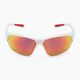 Ανδρικά γυαλιά ηλίου Nike Skylon Ace λευκό/γκρι με κόκκινο καθρέφτη 3