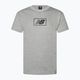 Ανδρικό New Balance Essentials Logo αθλητικό γκρι T-shirt 4