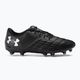Under Armour Magnetico Select 3.0 FG ποδοσφαιρικά παπούτσια μαύρα/μεταλλικό ασήμι 2