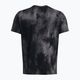 Under Armour Laser Wash ανδρικό αθλητικό μπλουζάκι μαύρο/καστρίλινο/ανακλαστικό 5