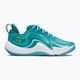 Under Armour Spawn 6 circuit teal/sky blue/white παπούτσια μπάσκετ 9