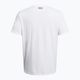Ανδρικό μπλουζάκι Under Armour Colorblock Wordmark λευκό/μαύρο 4