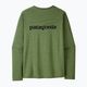 Ανδρικό μακρυμάνικο Patagonia Cap Cool Daily Graphic Shirt-Waters casting logo/terrain green x-dye