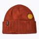 Patagonia Brodeo winter beanie spirited sun/burnished red