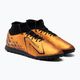 New Balance Tekela V4 Magique TF copper ανδρικές μπότες ποδοσφαίρου 4