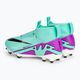 Παιδικές μπότες ποδοσφαίρου Nike Jr Zoom Mercurial Superfly 9 Academy FG/MG hyper turquoise/μαύρο/λευκό/φούξια όνειρο 3