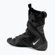 Nike Hyperko 2 μαύρα/λευκά γκρι παπούτσια πυγμαχίας με καπνό 3