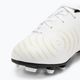 Nike Phantom GX II Club FG/MG Junior παιδικά ποδοσφαιρικά παπούτσια λευκά/μεταλλικό χρυσό νόμισμα/μαύρο παιδικά ποδοσφαιρικά παπούτσια 7