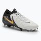 Ανδρικά παπούτσια ποδοσφαίρου Nike Phantom GX II Pro FG white/metallic gold coin/black