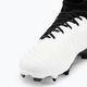 Nike Phantom Luna II Academy FG/MG ποδοσφαιρικά παπούτσια λευκό / μεταλλικό χρυσό νόμισμα / μαύρο 7