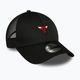 Ανδρικό καπέλο μπέιζμπολ New Era Home Field 9Forty Trucker Chicago Bulls μαύρο 3
