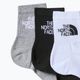 The North Face Multi Sport Cush Quarter Trekking Socks 3 ζευγάρια μαύρες ανάμεικτες 2
