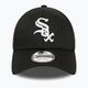Ανδρικό καπέλο μπέιζμπολ New Era Patch 9Forty Chicago White Sox μαύρο 2