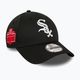 Ανδρικό καπέλο μπέιζμπολ New Era Patch 9Forty Chicago White Sox μαύρο 3