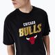 Ανδρικό New Era Team Script OS Tee Chicago Bulls μαύρο 3