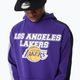 Ανδρικό New Era NBA Large Graphic OS Hoody Los Angeles Lakers φούτερ μοβ 4