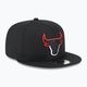 New Era Split Logo 9Fifty Chicago Bulls καπέλο μαύρο